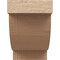Ekena Millwork 4in. W x 6in. H x 36in. L Alpine Woodgrain TimberThane Rafter Tail, Primed Tan RFTUR04X06X36ALPRCPR - alternate 5